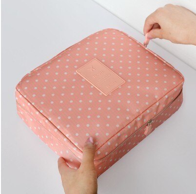 Compact Waterproof Make-Up Travel Organiser – 1+1 FREE Mini Cosmetic Storage Case
