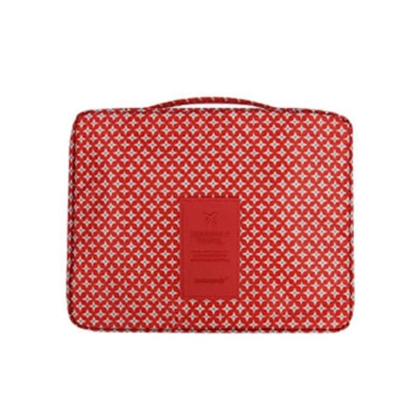 Compact Waterproof Make-Up Travel Organiser – 1+1 FREE Mini Cosmetic Storage Case