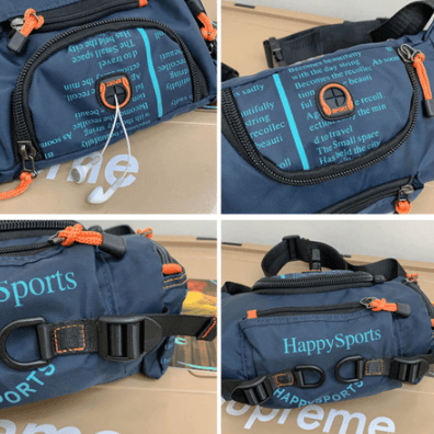 Water-Resistant Men’s Waist and Sling Bag – Multi-Way Travel & Outdoor Pack
