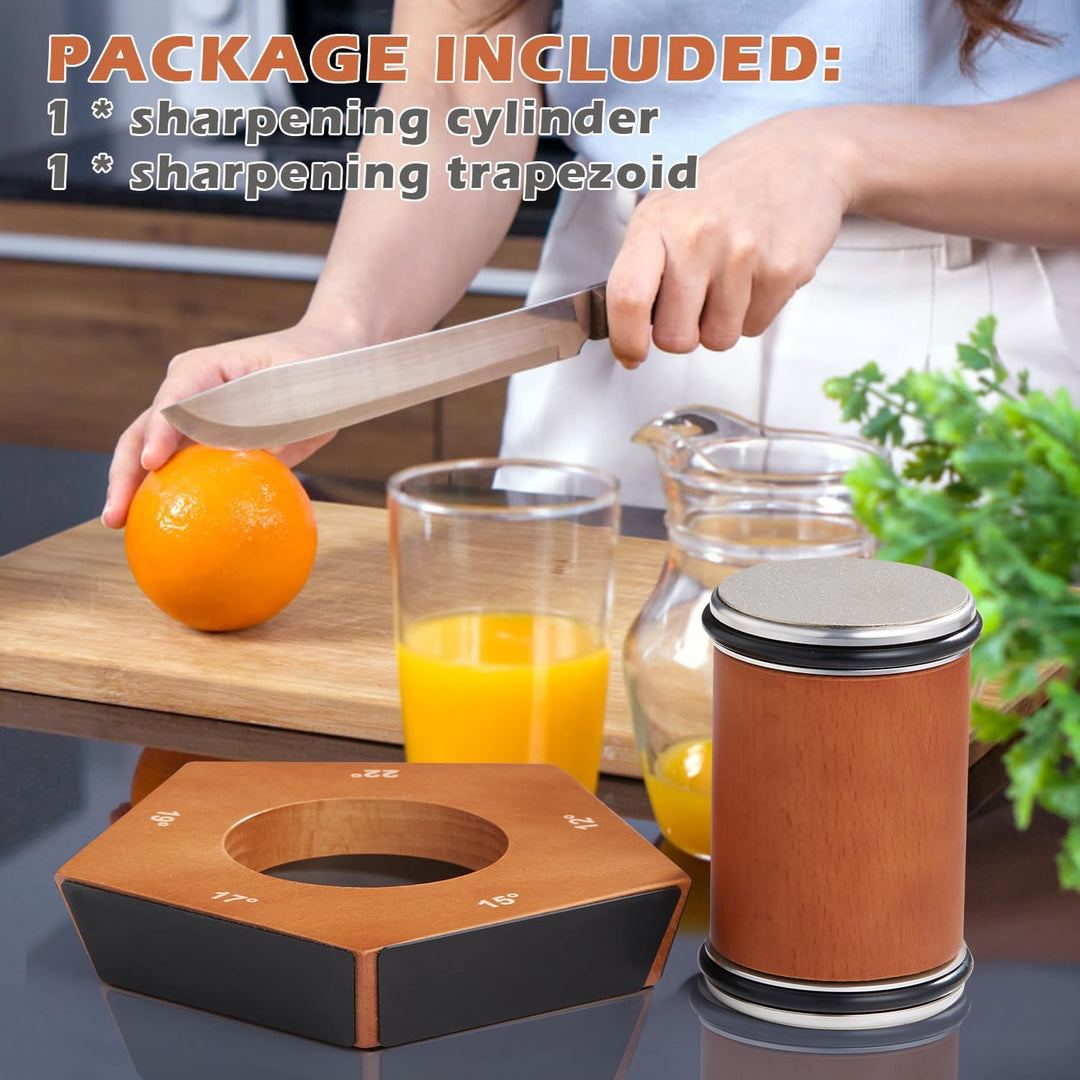 Manual Diamond Roll Knife Sharpener - SharpRoll-Nora Luxe
