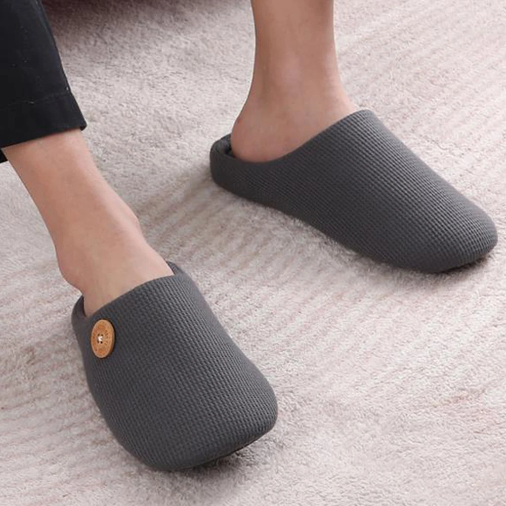 Memory Foam Comfort Slippers - CloudStep-3.5-4-Khaki-Nora Luxe