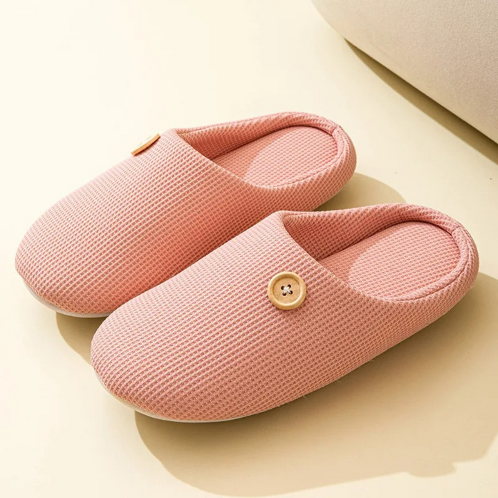 Memory Foam Comfort Slippers - CloudStep-3.5-4-Pink-Nora Luxe