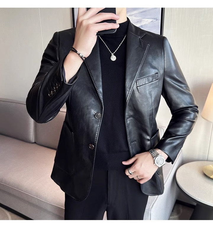 Men's Blazer - Maverik-Brown-XS-Nora Luxe