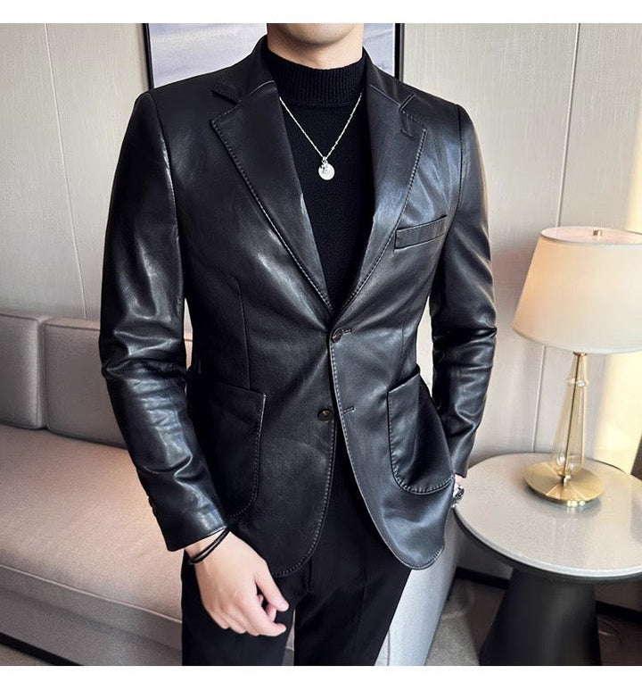 Men's Blazer - Maverik-Brown-XS-Nora Luxe