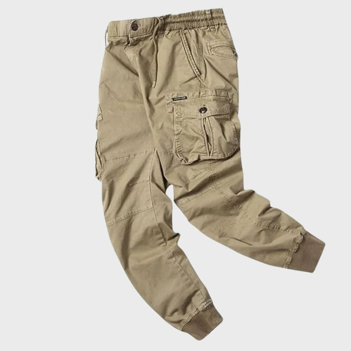 Men's Cargo Joggers - Titan-Desert Taupe-29-Nora Luxe
