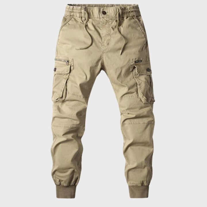 Men's Cargo Joggers - Titan-Desert Taupe-29-Nora Luxe