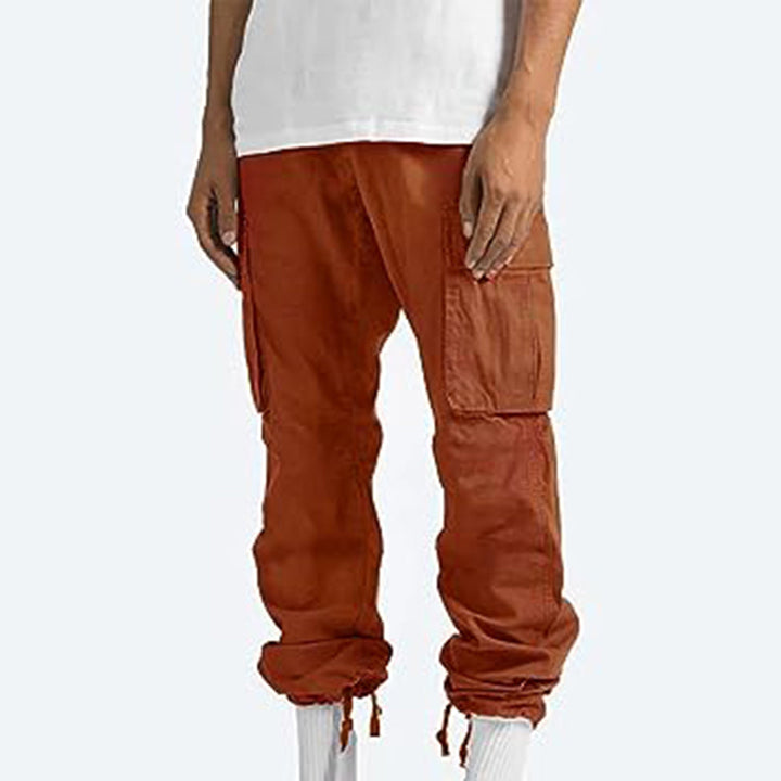 Men's Cargo Trousers - Graham-Black-S-Nora Luxe