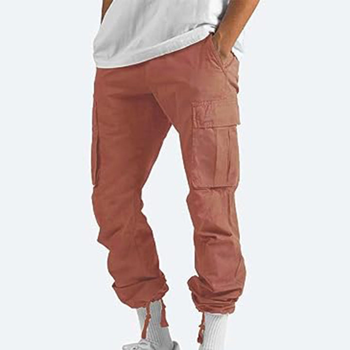 Men's Cargo Trousers - Graham-Black-S-Nora Luxe