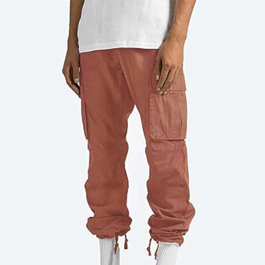Men's Cargo Trousers - Graham-Black-S-Nora Luxe