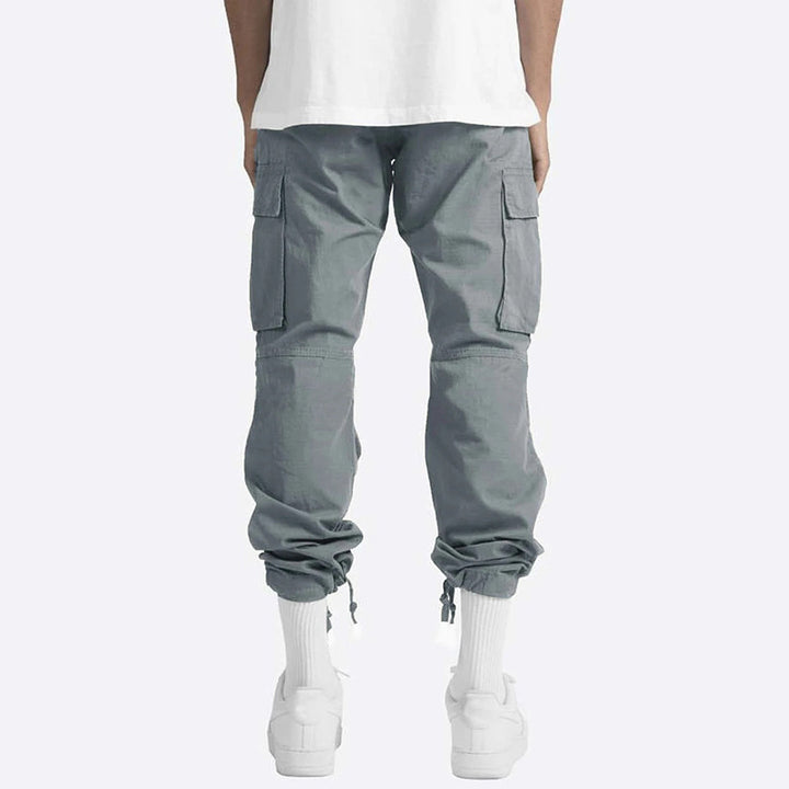 Men's Cargo Trousers - Graham-Black-S-Nora Luxe