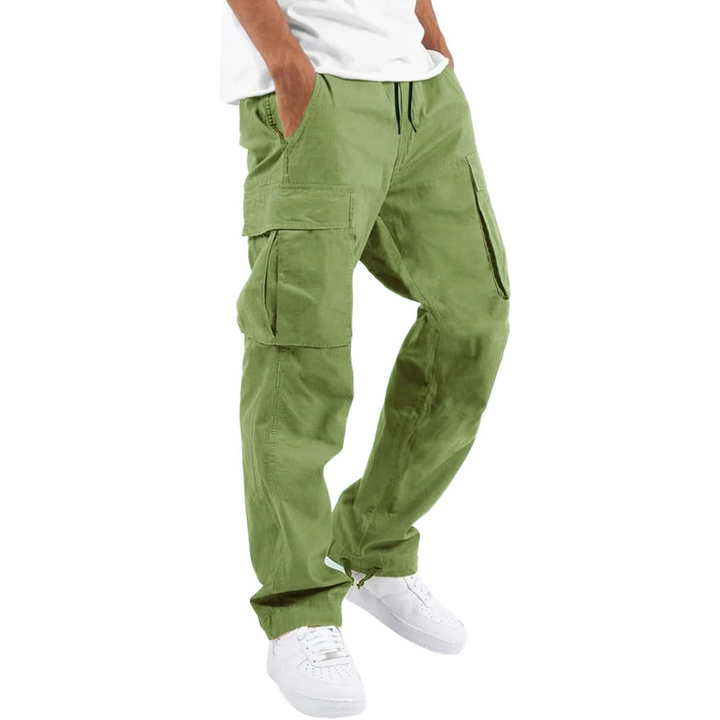 Men's Casual Cargo Joggers - Vincent-Green-S-Nora Luxe