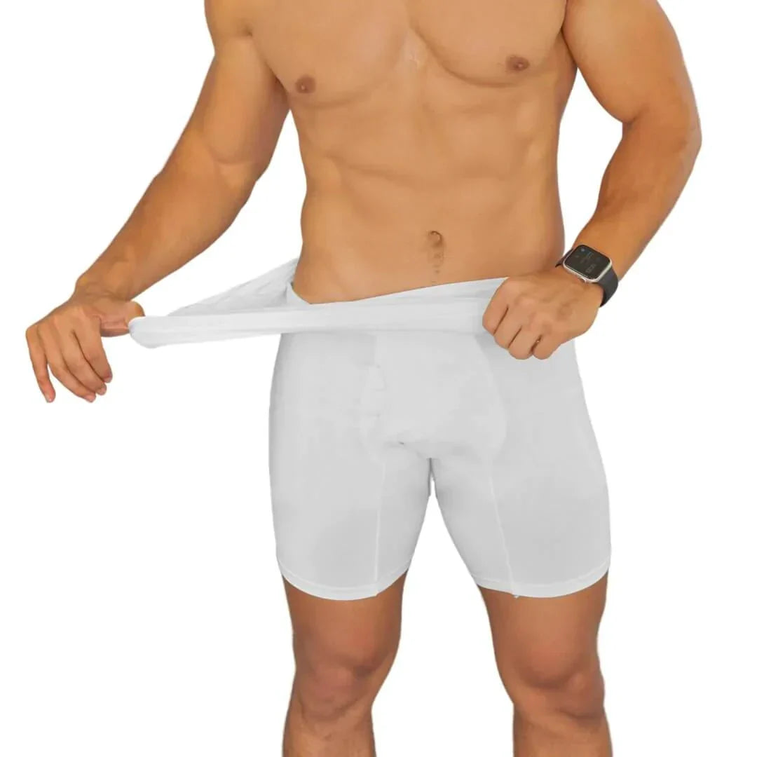 Men's Compression Shorts - CoreFlex-Black-S-Nora Luxe