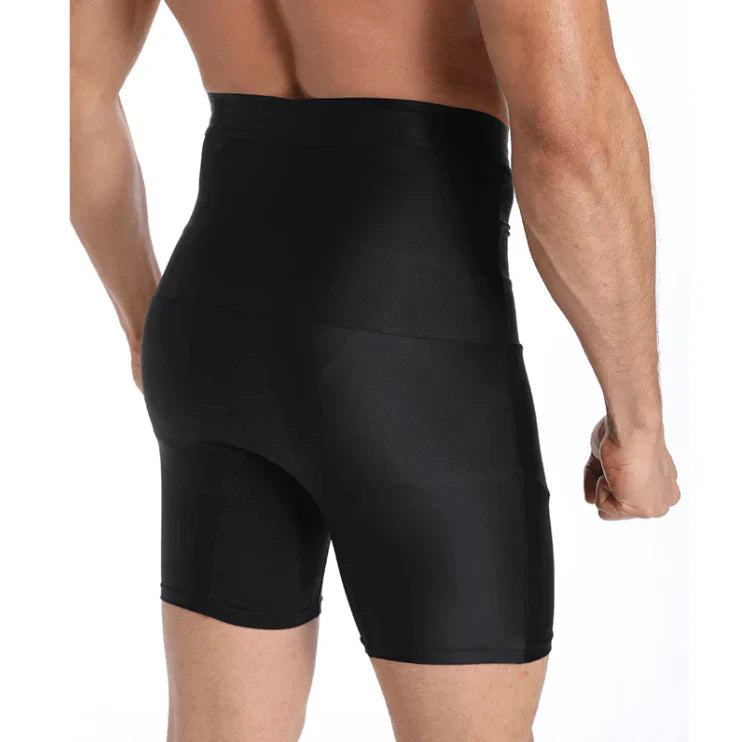 Men's Compression Shorts - CoreFlex-Black-S-Nora Luxe