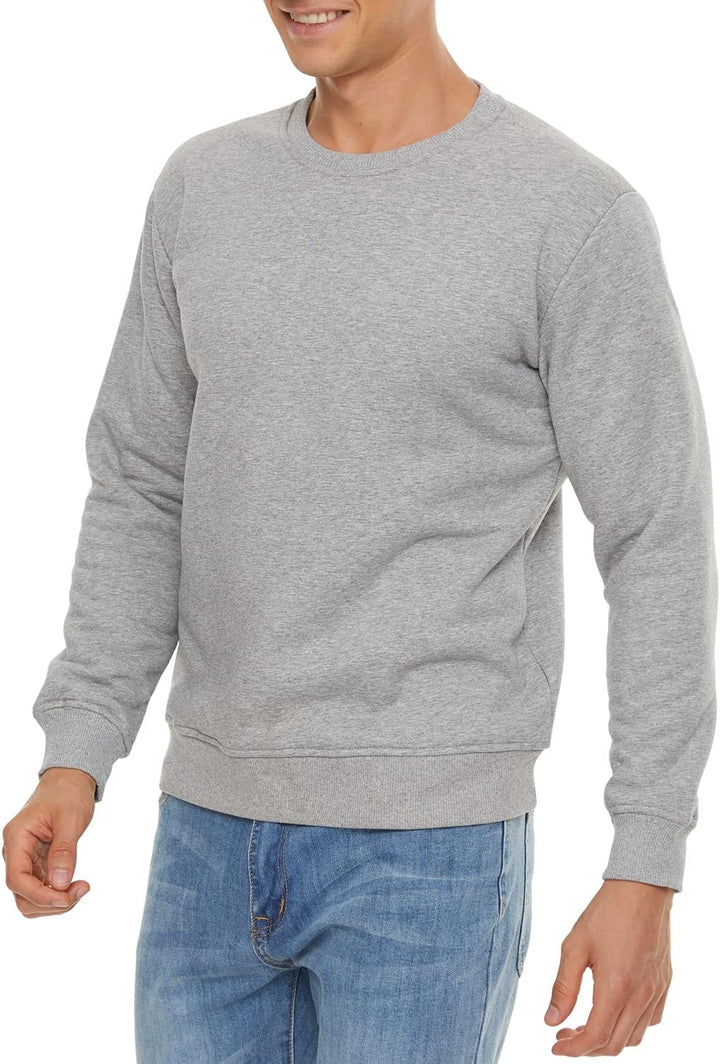 Men's Fleece Sweatshirt - Liam-Green-S-Nora Luxe