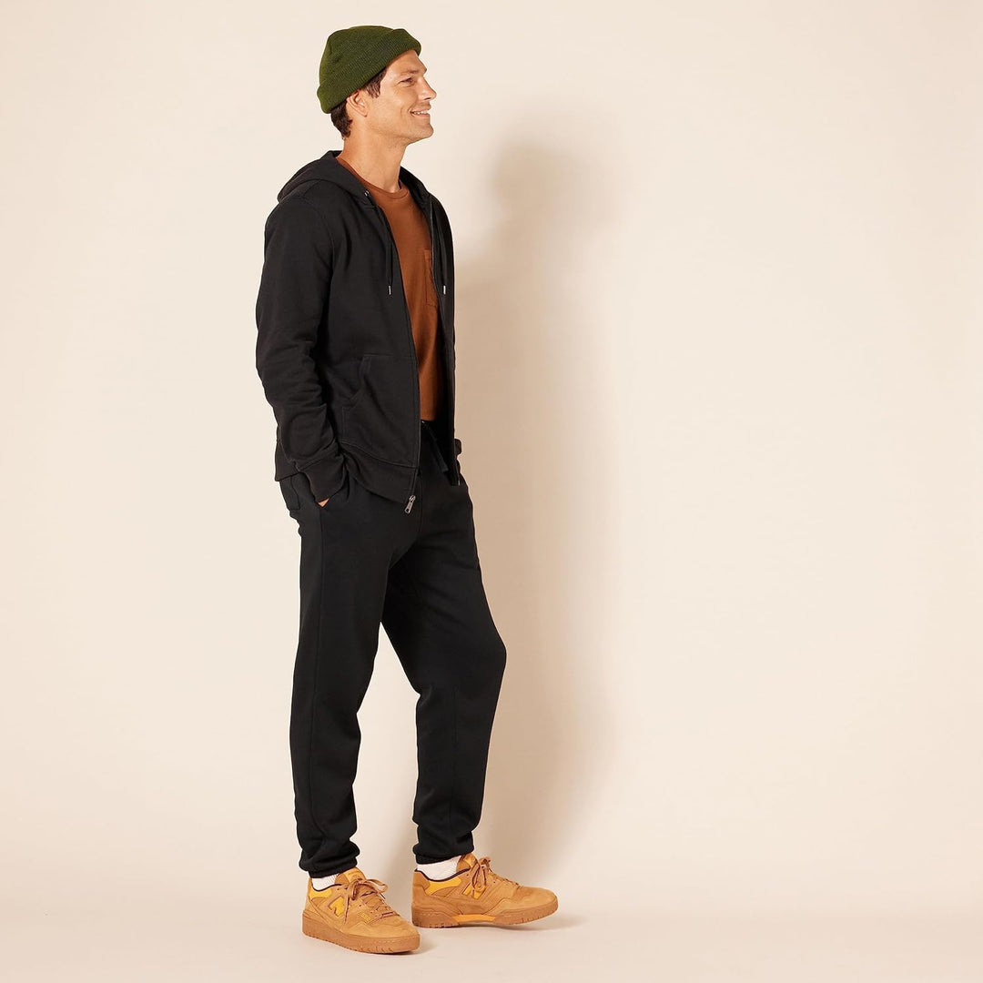 Men's Fleece Vest - Jake-Black-S-Nora Luxe