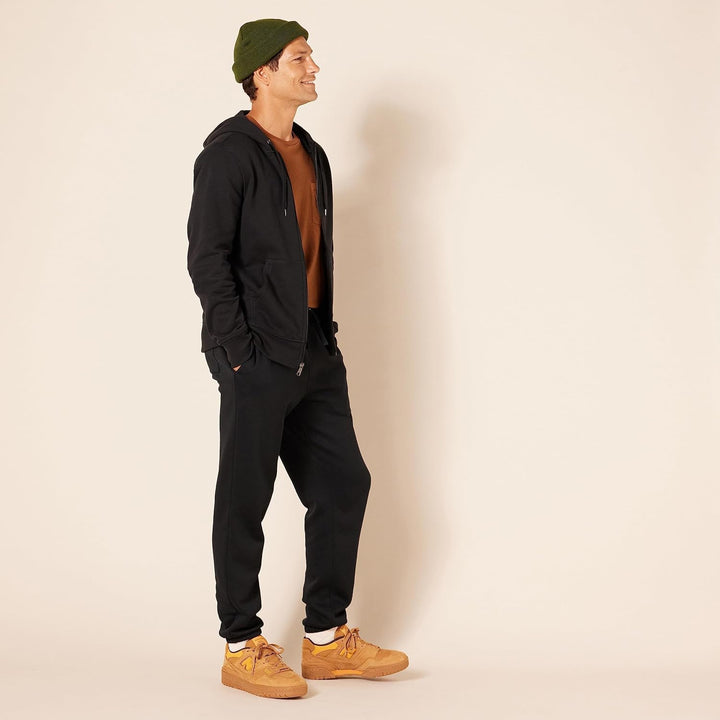 Men's Fleece Vest - Jake-Black-S-Nora Luxe