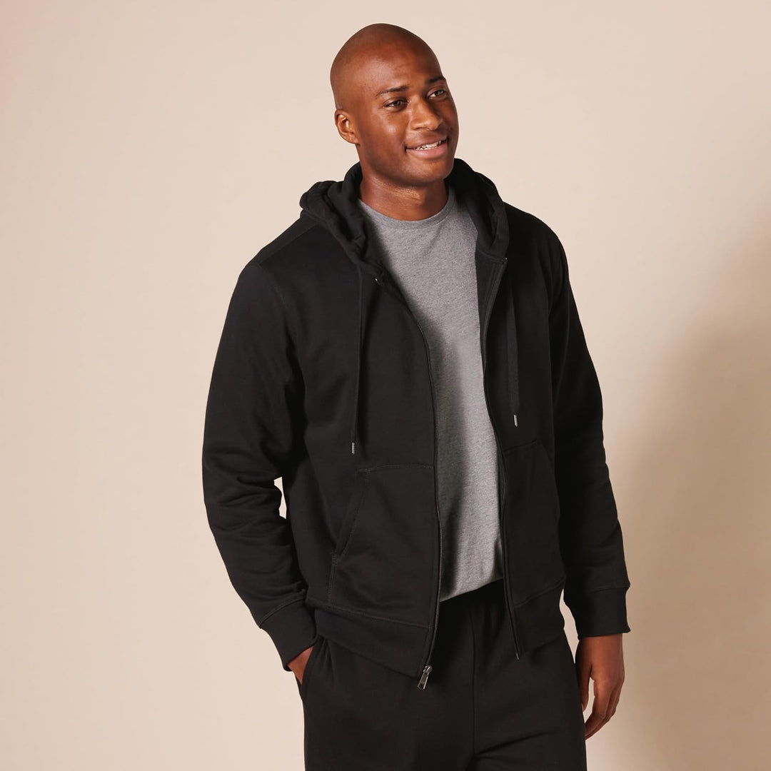 Men's Fleece Vest - Jake-Black-S-Nora Luxe