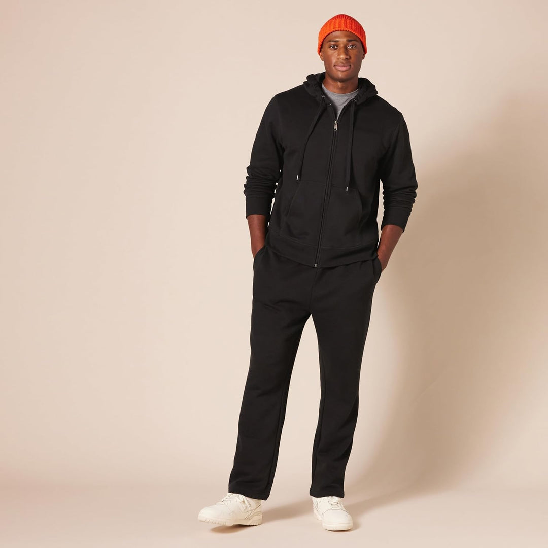 Men's Fleece Vest - Jake-Black-S-Nora Luxe