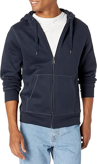 Men's Fleece Vest - Jake-Dark Blue-S-Nora Luxe