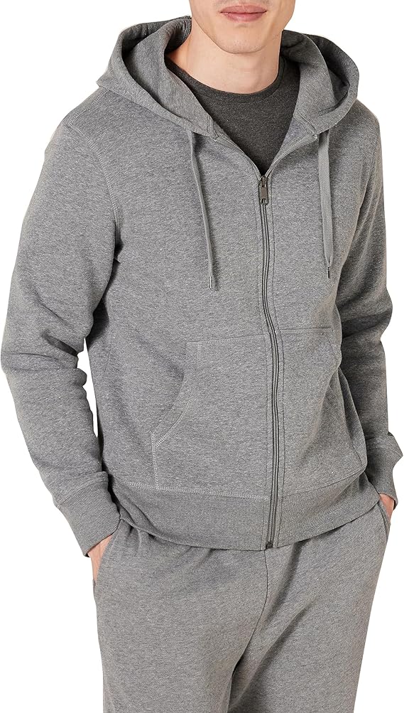 Men's Fleece Vest - Jake-Light Gray-S-Nora Luxe
