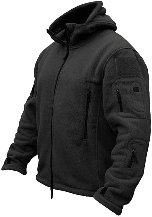 Men's Fleece Vest - ThermaVest-Black-XS-Nora Luxe