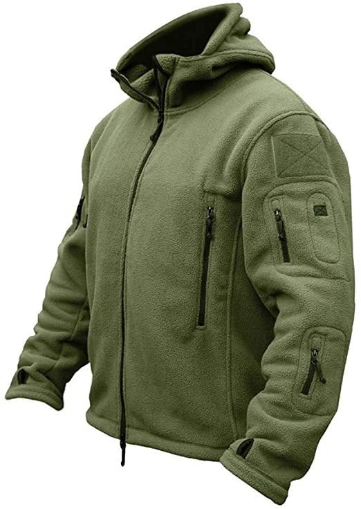 Men's Fleece Vest - ThermaVest-Green-S-Nora Luxe