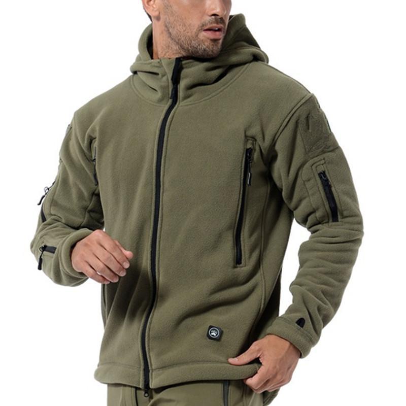 Men's Fleece Vest - ThermaVest-Green-XS-Nora Luxe