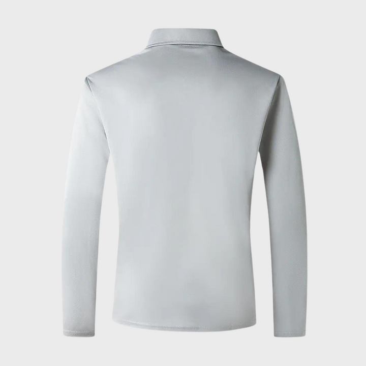 Men's Long Sleeve T-Shirt - Finn-Black-S-Nora Luxe