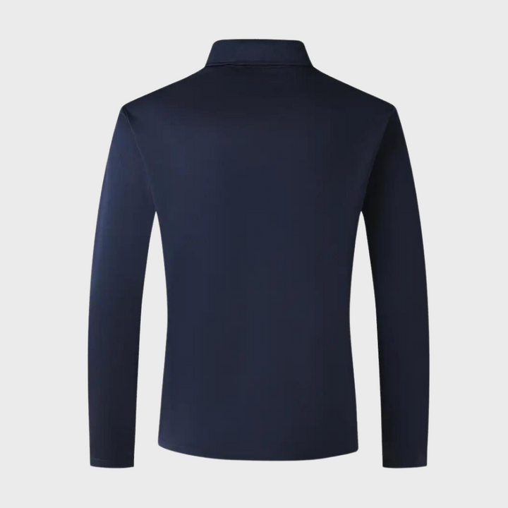 Men's Long Sleeve T-Shirt - Finn-Black-S-Nora Luxe
