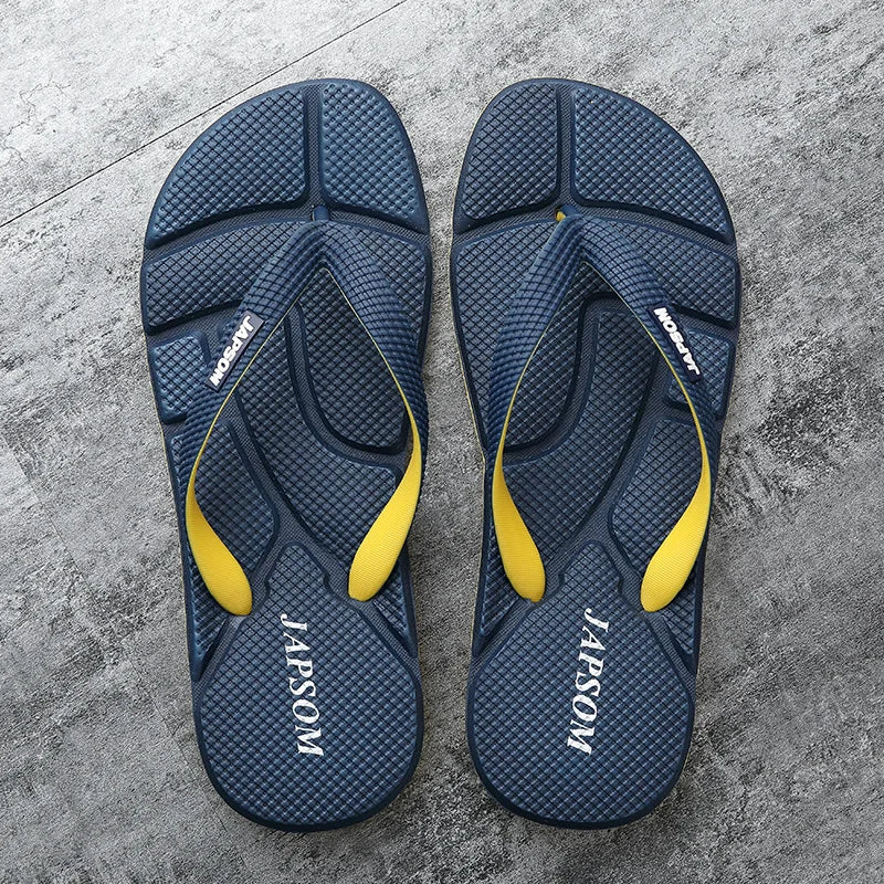 Men's Massage Flip Flops - Atlas-Black-5.5-Nora Luxe