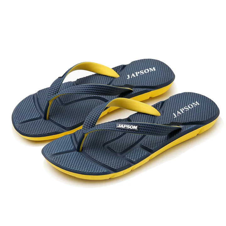 Men's Massage Flip Flops - Atlas-Blue-5.5-Nora Luxe