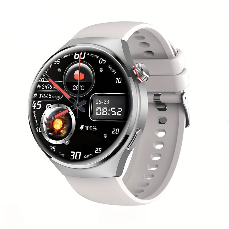 Men's NFC Smartwatch - Orion-Silver-Nora Luxe