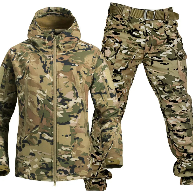 Men's Outdoor Set - Thomas-Camouflage-2XS-Nora Luxe