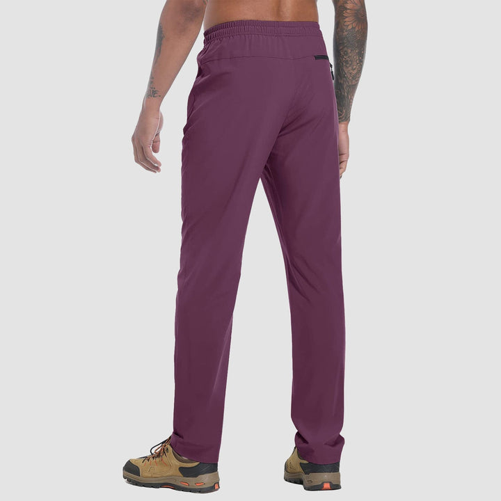 Men's Stretch & Quick-Dry Hiking Trousers - Logan-Dark Gray-S-Nora Luxe