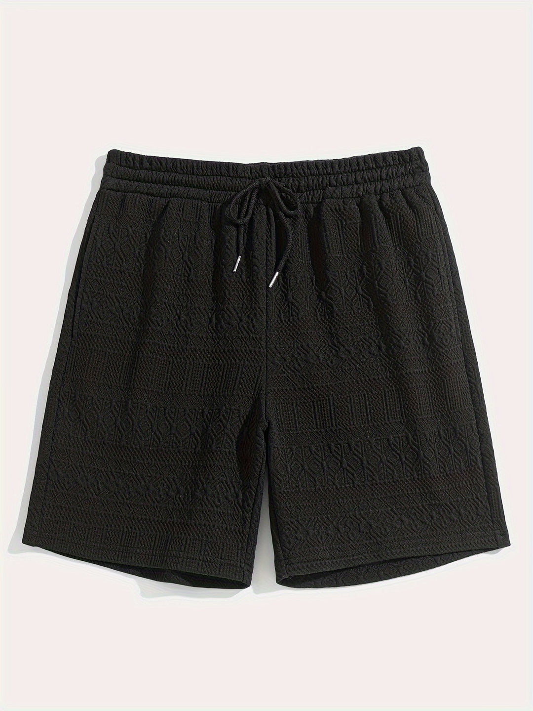 Men's Summer Shorts Basic Look with Drawstring Comfort - Finn (Buy 1 Get 1 FREE)-Black-S-Nora Luxe