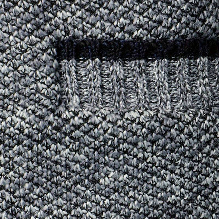 Men's sweater with V-neck - Aspen-Light Gray-S-Nora Luxe
