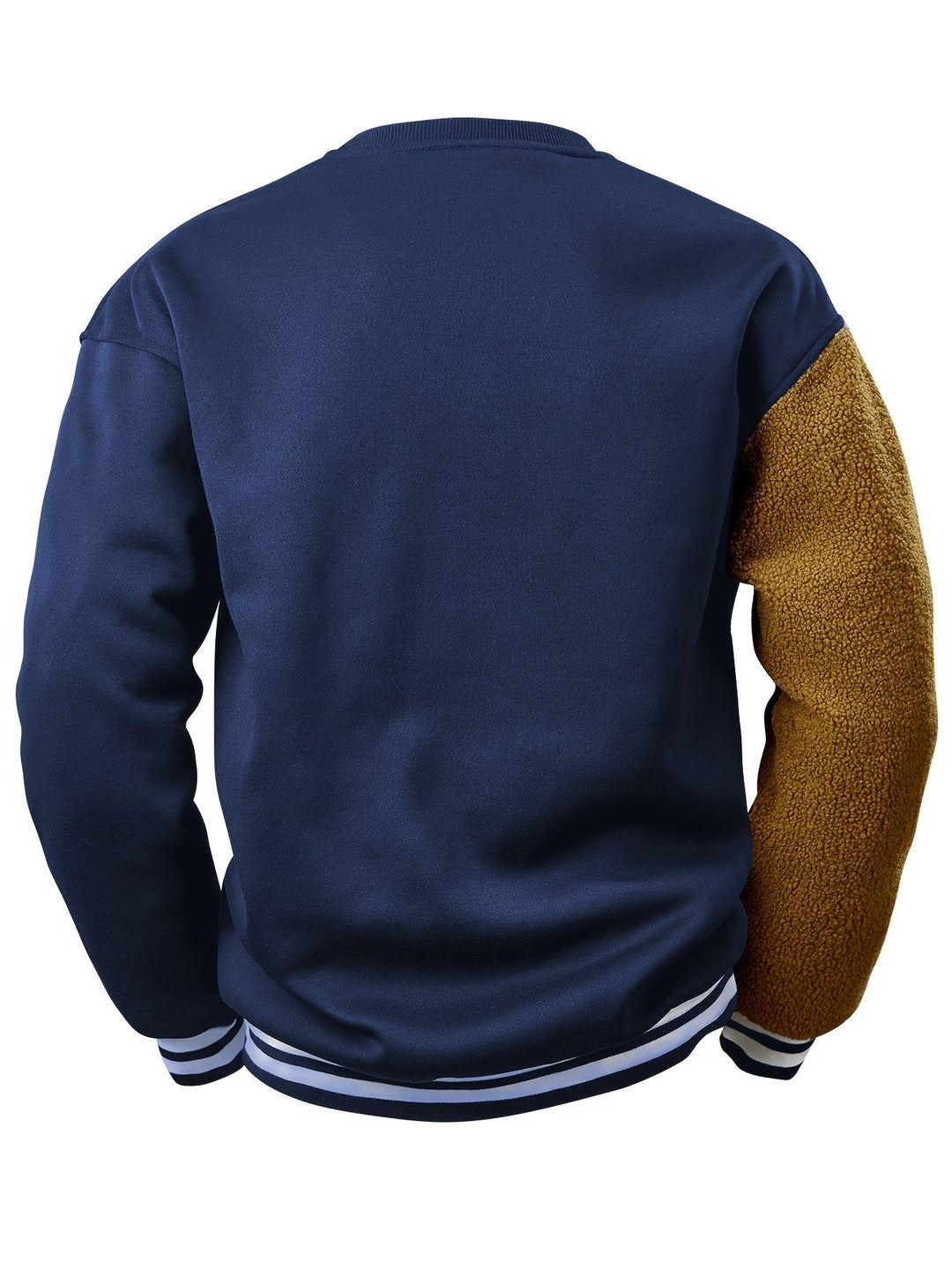 Men's Sweatshirt with Embroidered Cartoon Bear - Jasper-Black-S-Nora Luxe