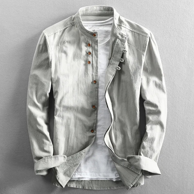Men's T-shirt "Samurai Blade"-Gray-S-Nora Luxe