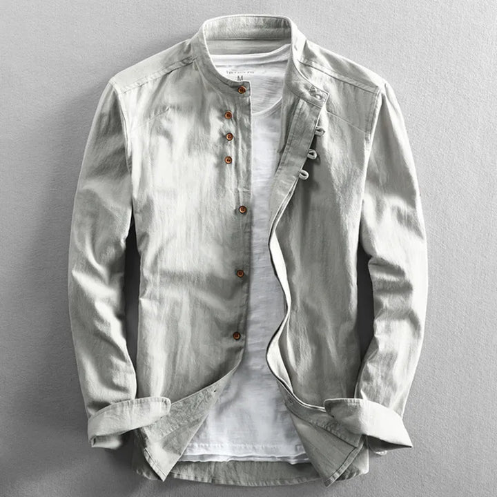 Men's T-shirt "Samurai Blade"-Gray-S-Nora Luxe