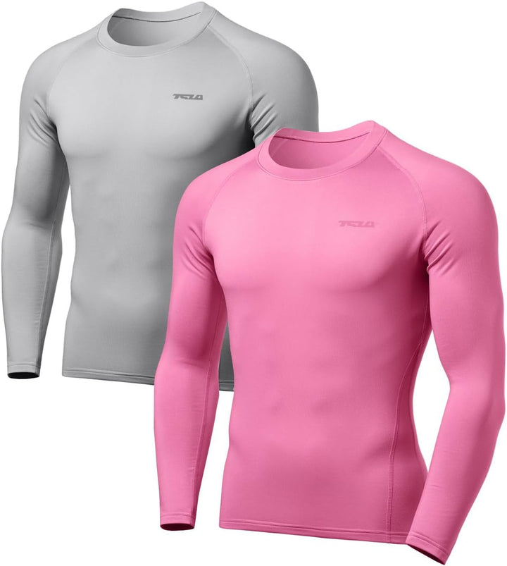 Men's Thermoshirt with Long Sleeves - Alex-Black-S-Nora Luxe