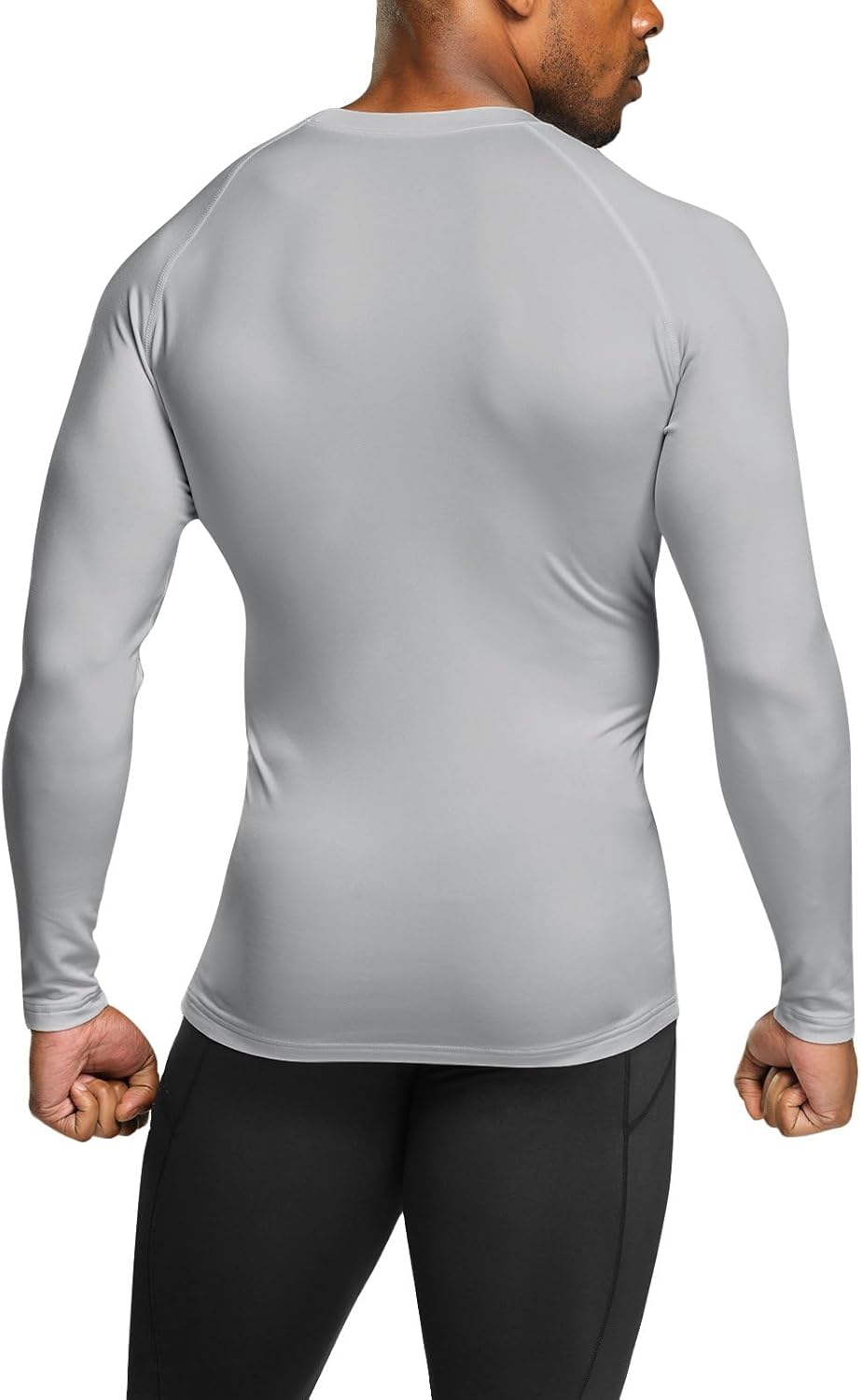 Men's Thermoshirt with Long Sleeves - Alex-Black-S-Nora Luxe
