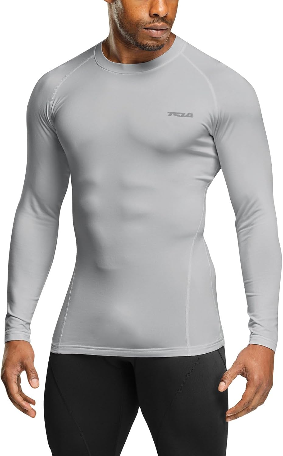 Men's Thermoshirt with Long Sleeves - Alex-Black-S-Nora Luxe