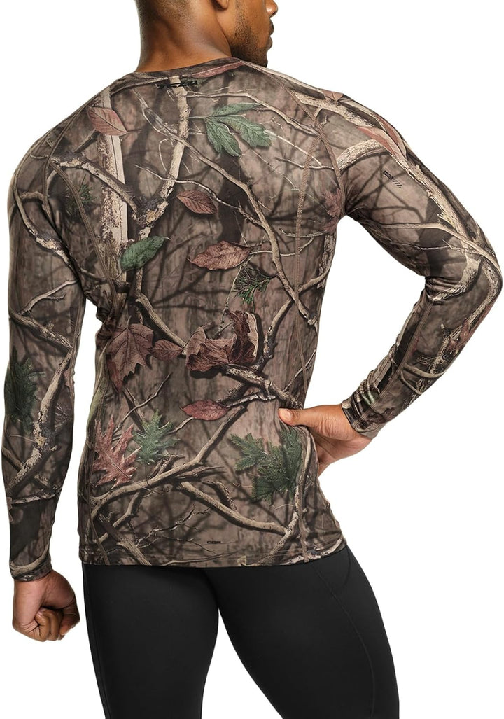 Men's Thermoshirt with Long Sleeves - Alex-Black-S-Nora Luxe