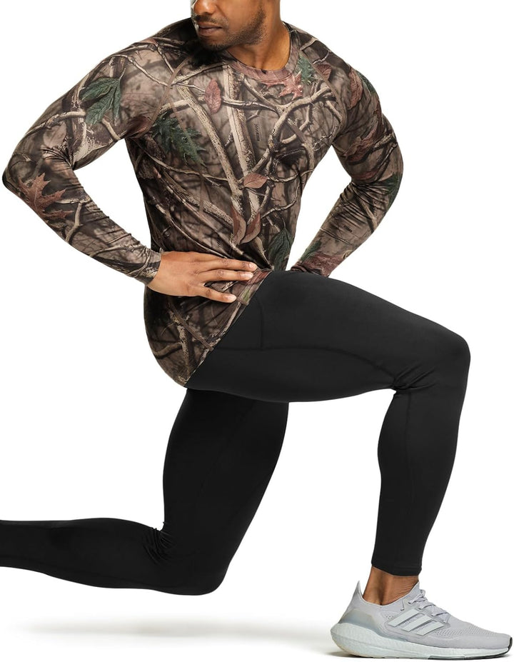 Men's Thermoshirt with Long Sleeves - Alex-Black-S-Nora Luxe