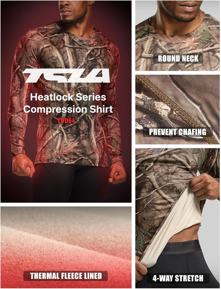 Men's Thermoshirt with Long Sleeves - Alex-Black-S-Nora Luxe