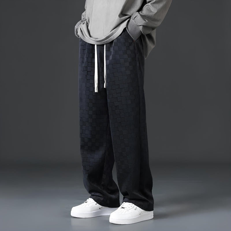 Men's Trousers for a Casual and Stylish Look - Arden-Black-M-Nora Luxe