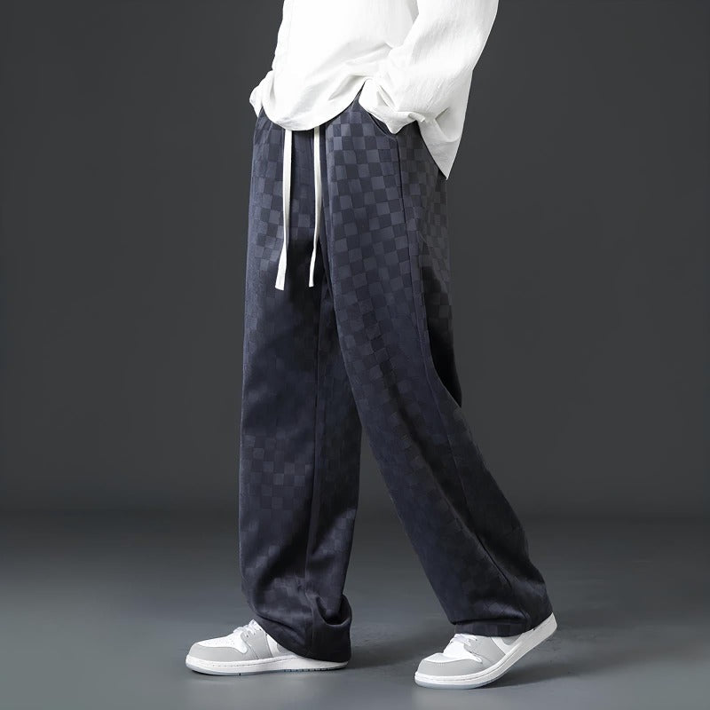 Men's Trousers for a Casual and Stylish Look - Arden-Dark gray-M-Nora Luxe