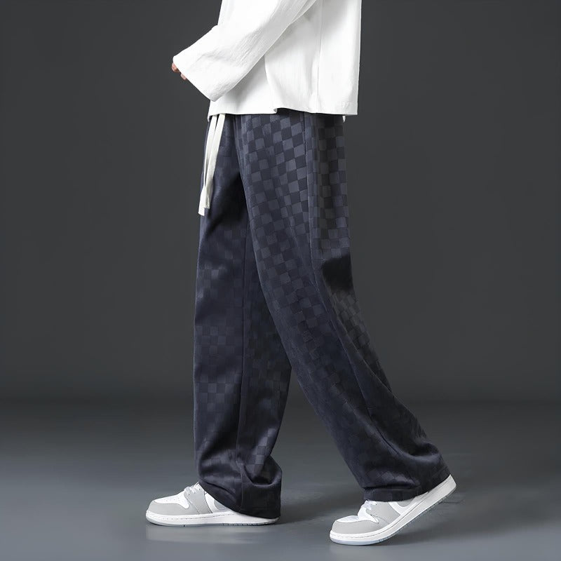 Men's Trousers for a Casual and Stylish Look - Arden-Dark gray-M-Nora Luxe