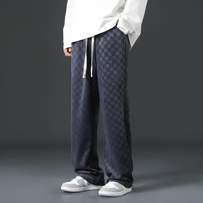 Men's Trousers for a Casual and Stylish Look - Arden-Dark gray-M-Nora Luxe