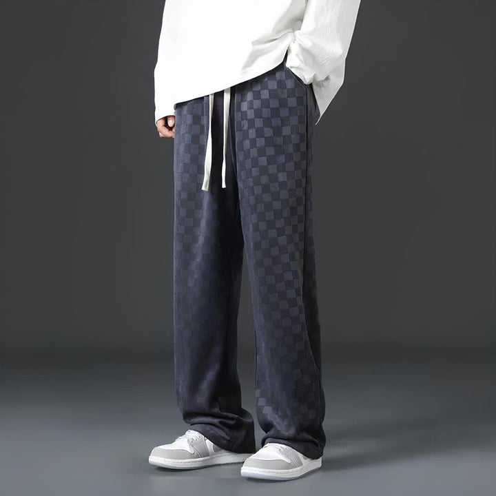 Men's Trousers for a Casual and Stylish Look - Arden-Dark gray-M-Nora Luxe
